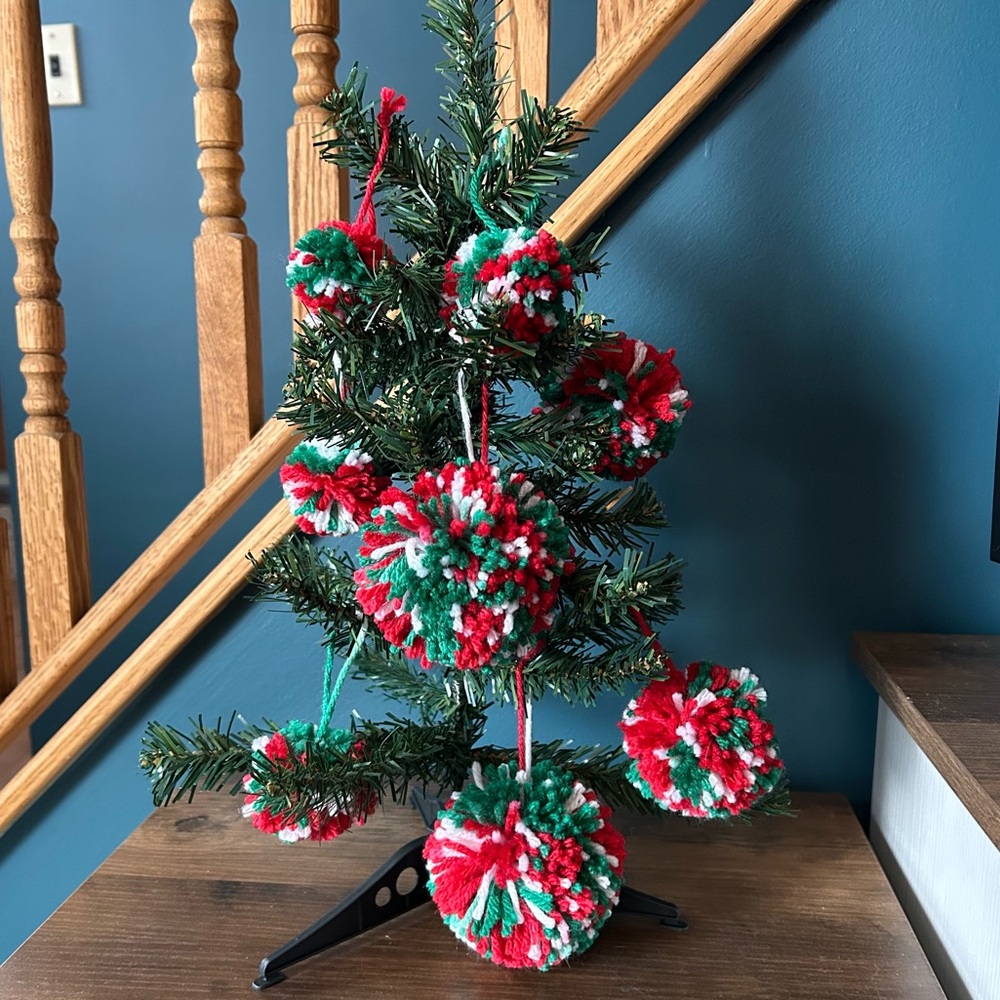 Pom Pom ornaments